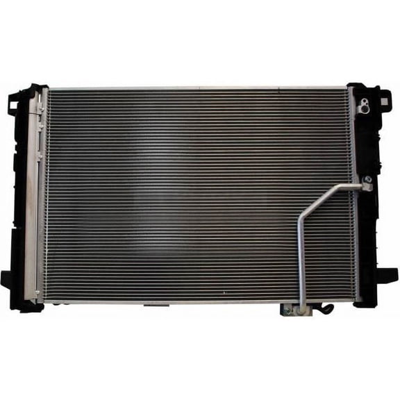 A/C Condenser - Compatible with 2010 - 2015 Mercedes-Benz GLK350 2011 2012 2013 2014