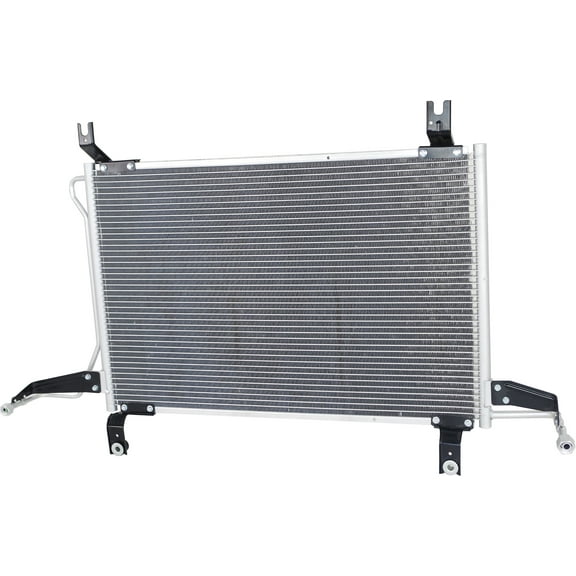 A/C Condenser Compatible with 2012-2017 Hyundai Accent, 2012-2017 Hyundai Veloster, 2012-2017 Kia Rio Aluminum Core
