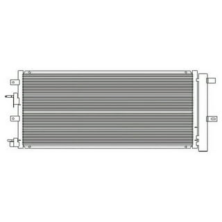 For Ford Fusion A/C Condenser 2013 14 15 2016 Hybrid