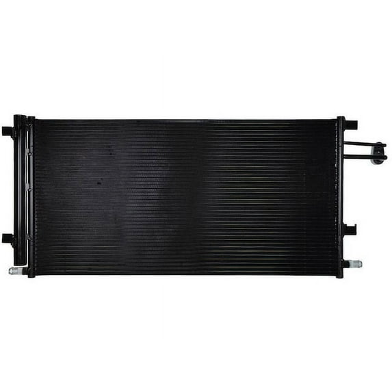 A/C Condenser - Compatible with 2014 - 2019 Chevy Silverado 1500 2015 2016 2017 2018