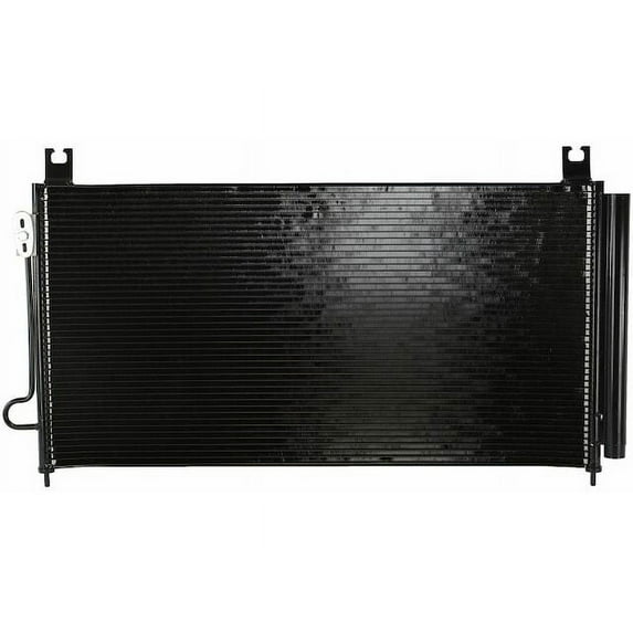 A/C Condenser - Compatible with 2015 - 2019 Chevy Silverado 2500 HD 2016 2017 2018