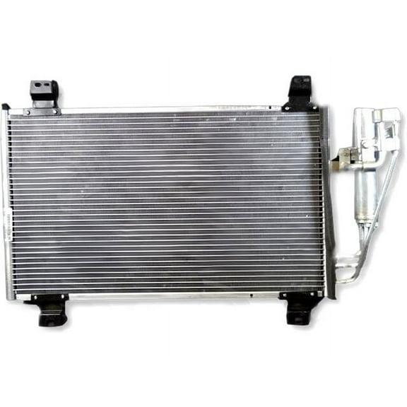 A/C Condenser - Compatible with 2016 - 2020 Toyota Yaris Sedan 1.5L 4-Cylinder GAS 2017 2018 2019