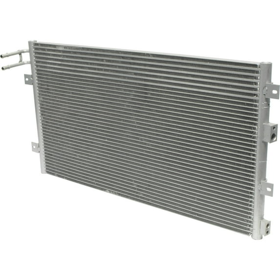 A/C Condenser -- Condenser Parallel Flow Fits select: 2003-2004 CHRYSLER SEBRING LX, 2004 DODGE STRATUS SXT