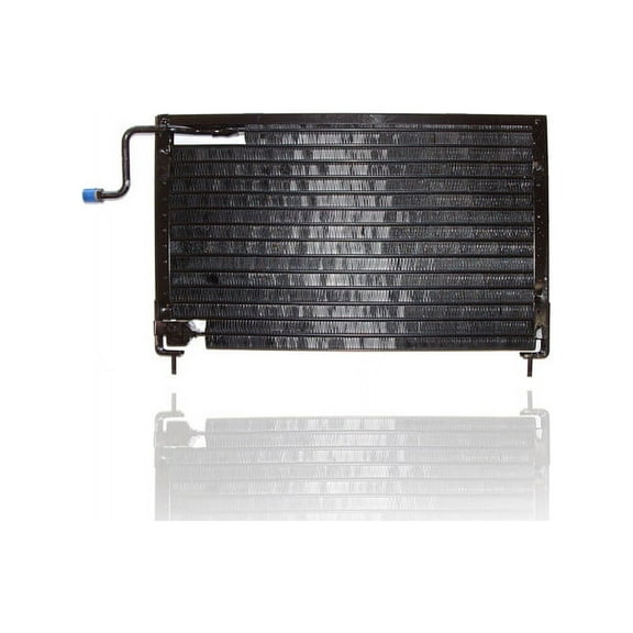 A-C Condenser - Cooling Direct Compatible/Replacement for '88-92 Mazda 626/MX-6 2-Wheel Steering Serpentine - GJ5161480B