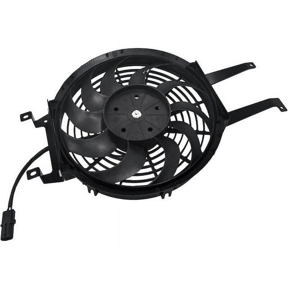 A/C Condenser Fan Assembly - Compatible with 1992 - 1999 Chevy C2500 Suburban 1993 1994 1995 1996 1997 1998