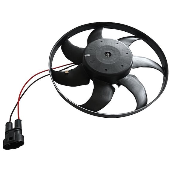 A/C Condenser Fan Assembly - Compatible with 1997, 1999 - 2003 Volkswagen EuroVan 2000 2001 2002