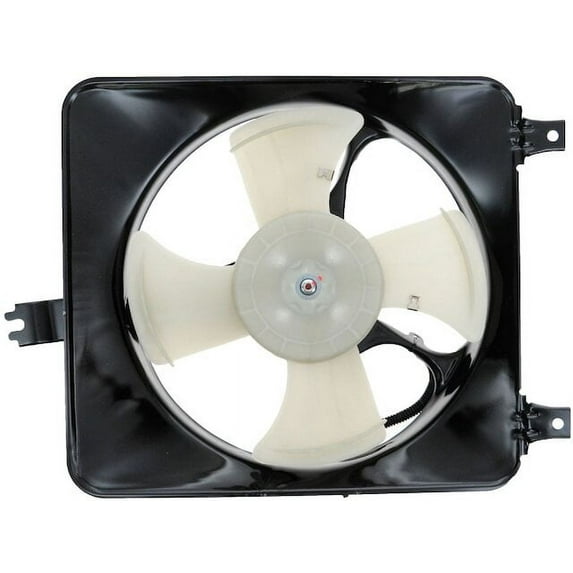 A/C Condenser Fan Assembly - Compatible with 1997 - 2001 Honda Prelude 1998 1999 2000