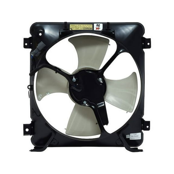 A/C Condenser Fan Assembly - Compatible with 1999 - 2000 Honda Civic