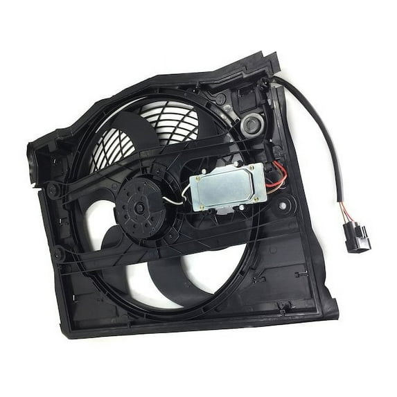 A/C Condenser Fan Assembly - Compatible with 2000 BMW 328i