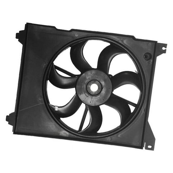 A/C Condenser Fan Assembly - Compatible with 2001 - 2006 Kia Optima 2002 2003 2004 2005
