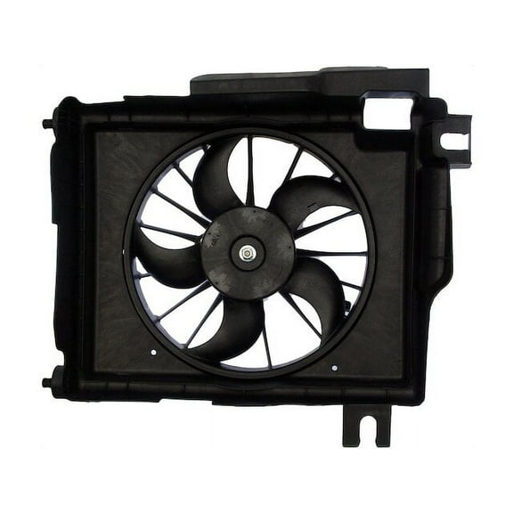 A/C Condenser Fan Assembly - Compatible with 2002 - 2008 Dodge Ram 1500 2003 2004 2005 2006 2007