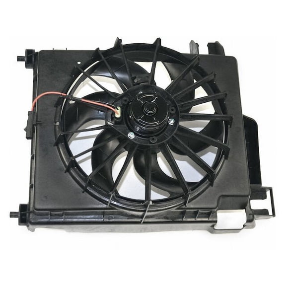 A/C Condenser Fan Assembly - Compatible with 2002 - 2008 Dodge Ram 1500 2003 2004 2005 2006 2007
