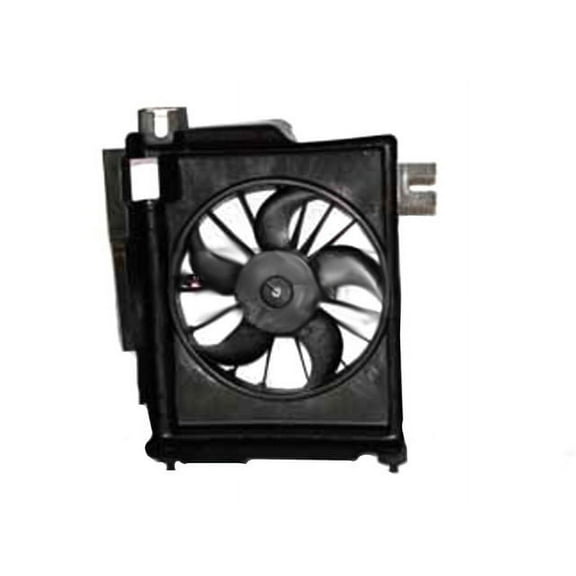 A/C Condenser Fan Assembly - Compatible with 2002 - 2008 Dodge Ram 1500 2003 2004 2005 2006 2007
