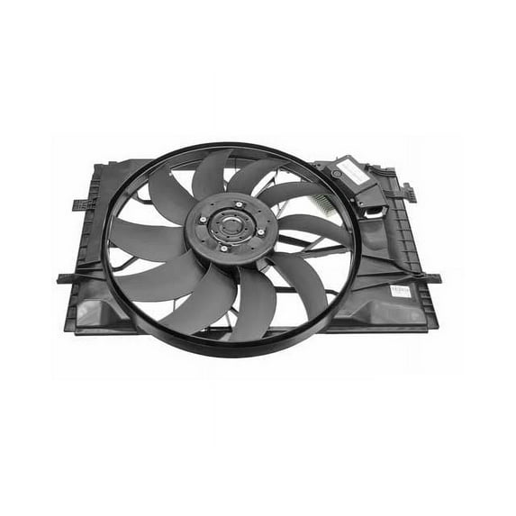 A/C Condenser Fan Assembly - Compatible with 2005 - 2006 Mercedes-Benz C55 AMG