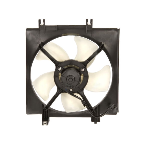 A/C Condenser Fan Assembly - Compatible with 2005 - 2007, 2011 Subaru Impreza Outback Sport 2.5L H4 Naturally Aspirated 2006