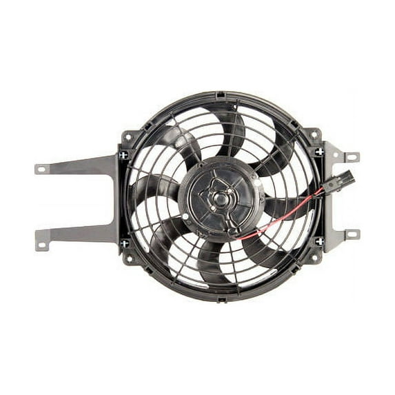 A/C Condenser Fan Assembly - Compatible with 2006 Chevy Trailblazer