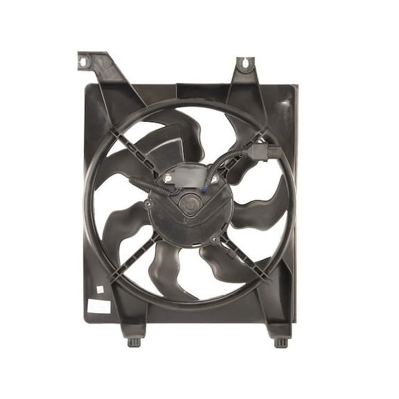 A/C Condenser Fan Assembly - Compatible with 2007 - 2010 Hyundai Accent 2008 2009