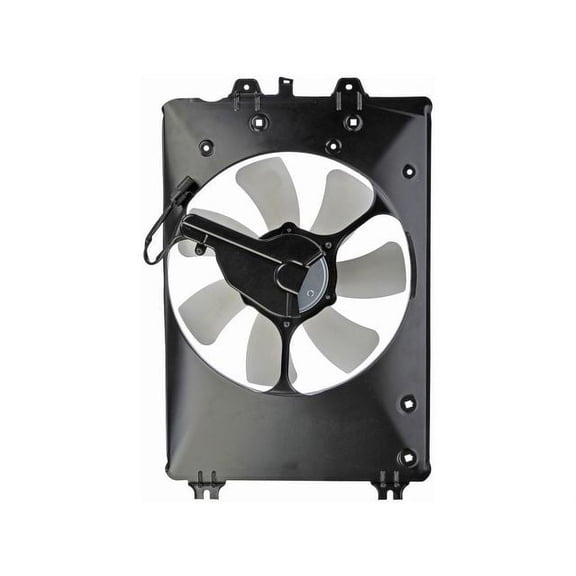 A/C Condenser Fan Assembly - Compatible with 2009 - 2015 Honda Pilot FWD 3.5L V6 2010 2011 2012 2013 2014