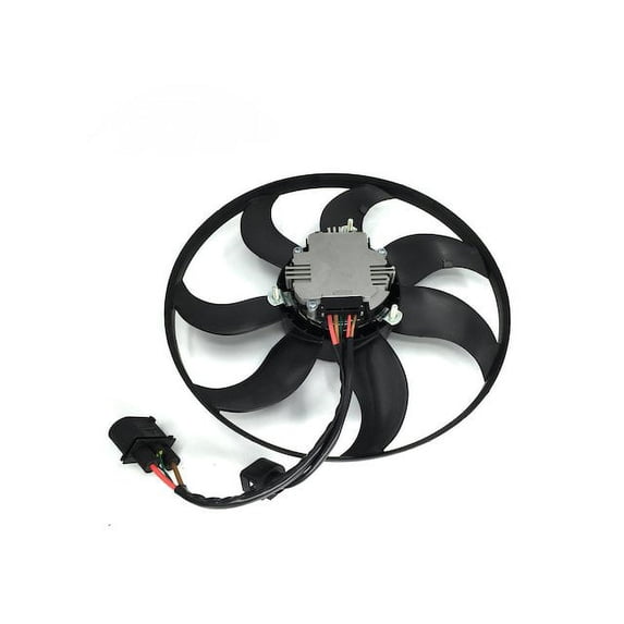 A/C Condenser Fan Assembly - Compatible with 2009 - 2016 Volkswagen CC 2010 2011 2012 2013 2014 2015