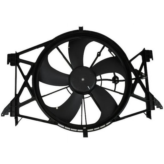 A/C Condenser Fan Assembly - Compatible with 2011 - 2018 Ram 1500 2012 2013 2014 2015 2016 2017