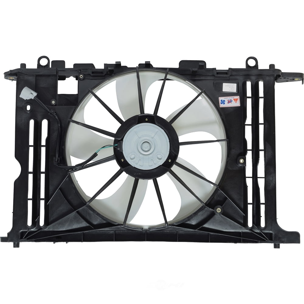 A/C Condenser Fan Assembly -- Condenser Fan Fits select: 2009-2011,2013 TOYOTA COROLLA