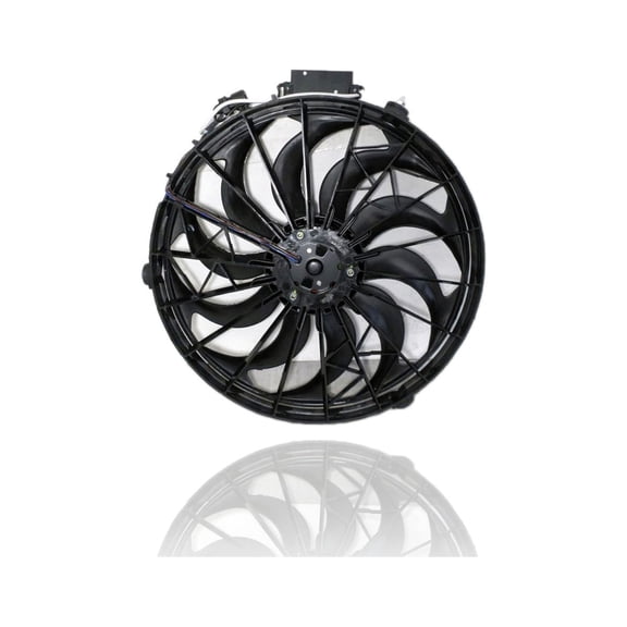 A/C Condenser Fan Assembly - Pacific Best Inc. Fit/For 64541392913 99-99 BMW 3-Series, 89-95 5-Series, 88-94 7-Series, 91-97 8-Series Fits select: 1999 BMW 323, 1999 BMW 328