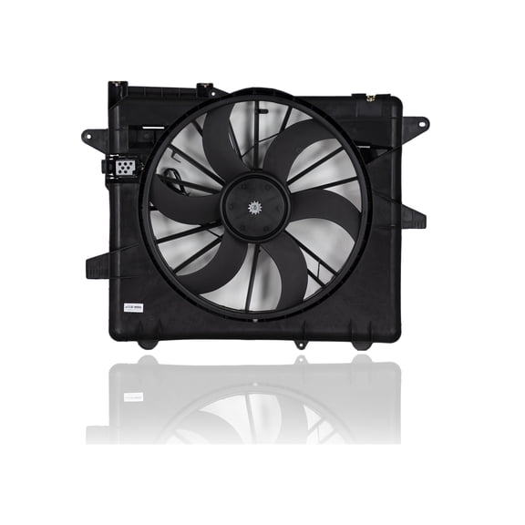 A/C Condenser Fan Assembly - Pacific Best Inc. Fit/For FO3115152 05-14 Ford Mustang 07-12 Shelby GT500
