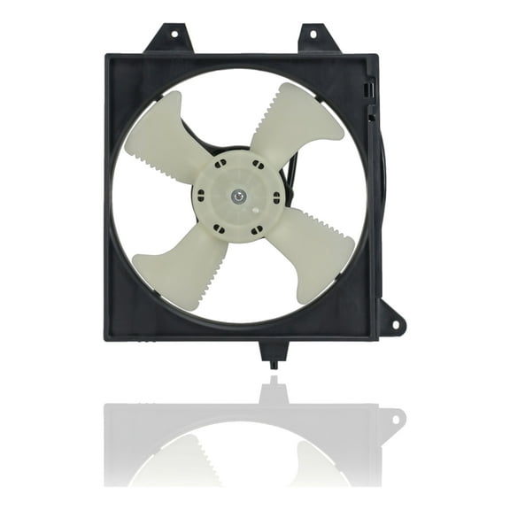A/C Condenser Fan Assembly - Pacific Best Inc. Fit/For MN185142 02-07 Mitsubishi Lancer 2.0L