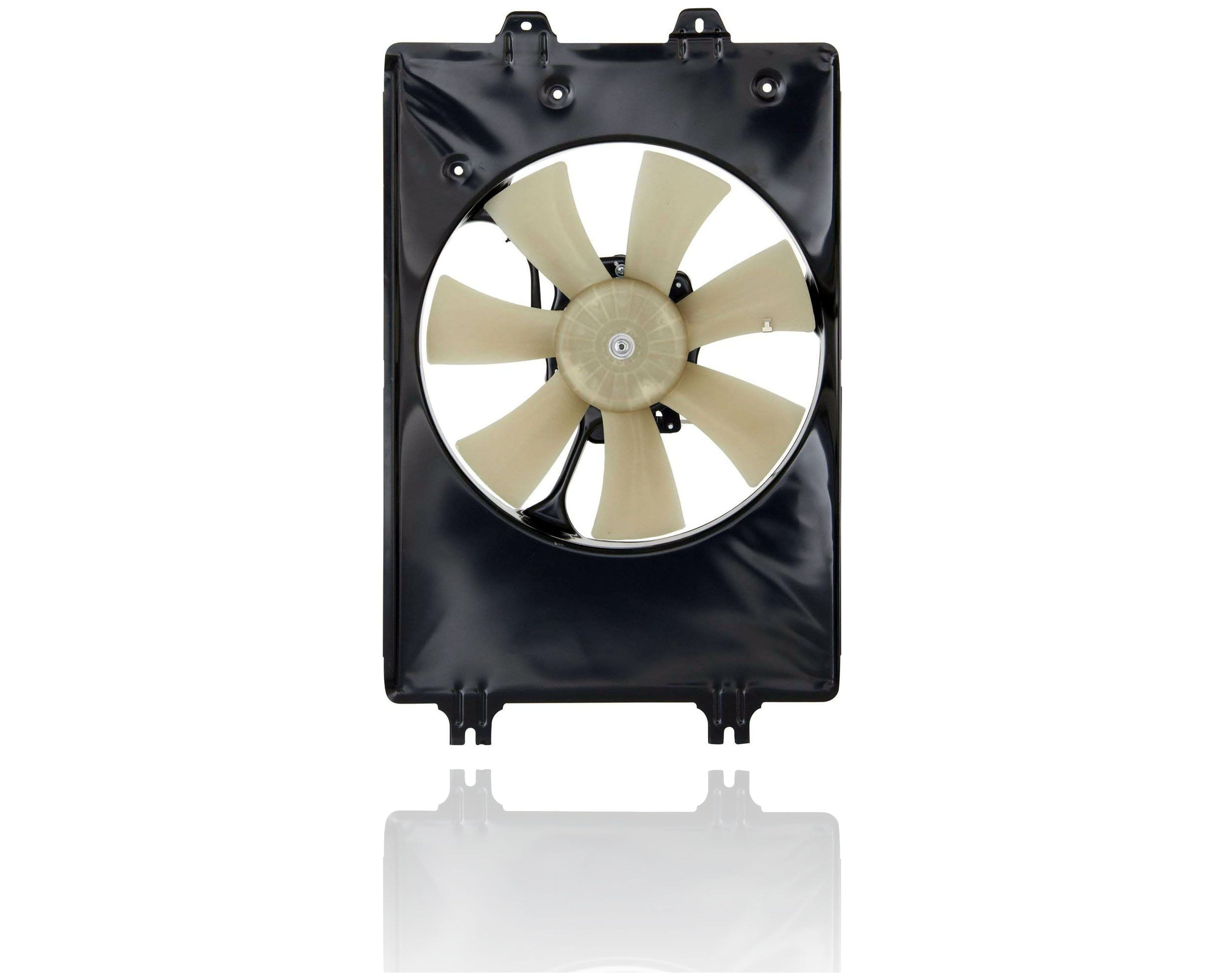 AUPCS A/C Condenser Fan Assembly Passenger Side/RH Radiator Cooling Fan Compatible For 2005-2010 For Honda For Odyssey, Replaced 620-244 610850