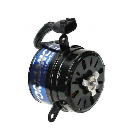 A/C Condenser Fan Motor - Compatible with 2005 - 2013 Chevy Silverado 2500 HD 2006 2007 2008 2009 2010 2011 2012