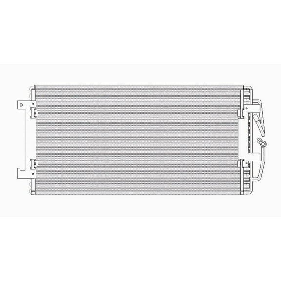 A/C Condenser Fits 1977 Mercury Comet