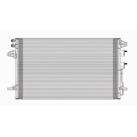 A/C Condenser Fits 1979 Dodge D50