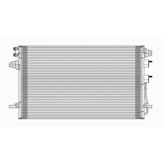 A/C Condenser Fits 1979 Dodge D50