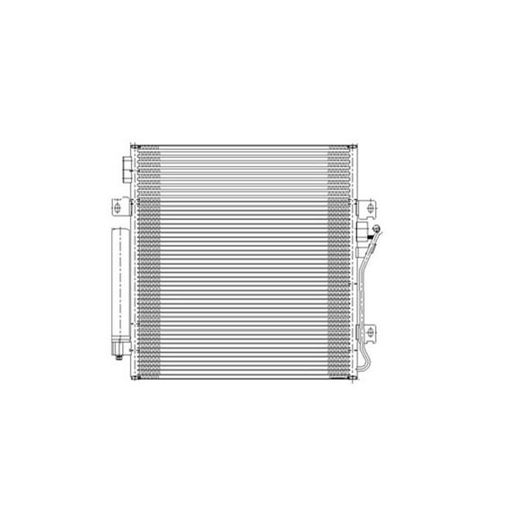 A/C Condenser Fits 1983 Buick Century