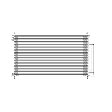 A/C Condenser Fits 1983 Ferrari Mondial