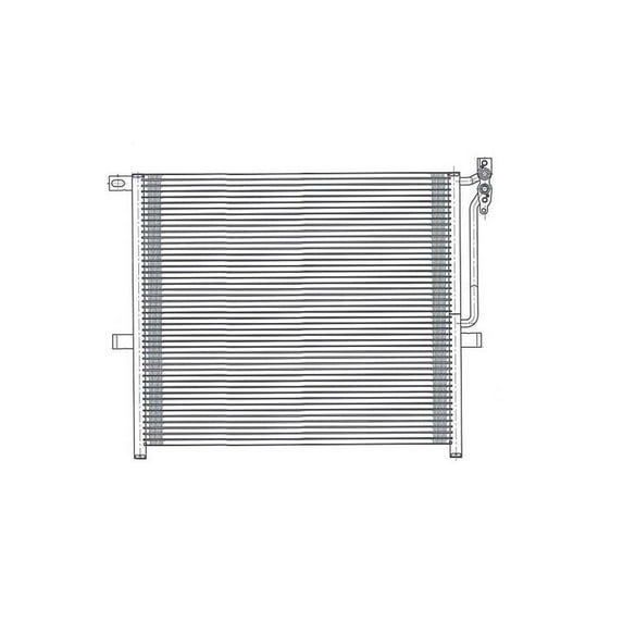 A/C Condenser Fits 2005 Ford Five Hundred