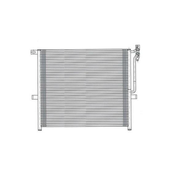 A/C Condenser Fits 2005 Ford Five Hundred
