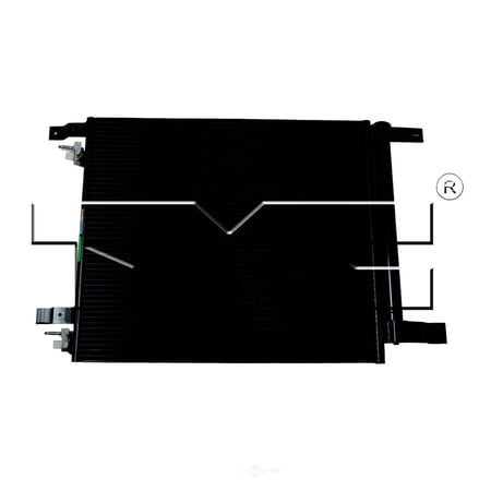 A/C Condenser Fits 2010 Cadillac SRX