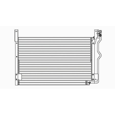 A/C Condenser Fits 2013 Toyota Camry