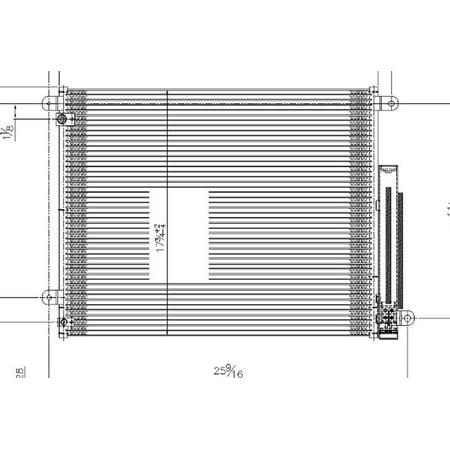 A/C Condenser Fits 2020 Honda Civic
