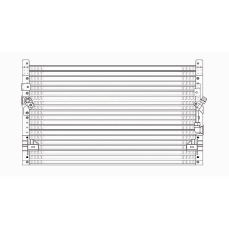 A/C Condenser Fits select: 1998-2000 TOYOTA TACOMA