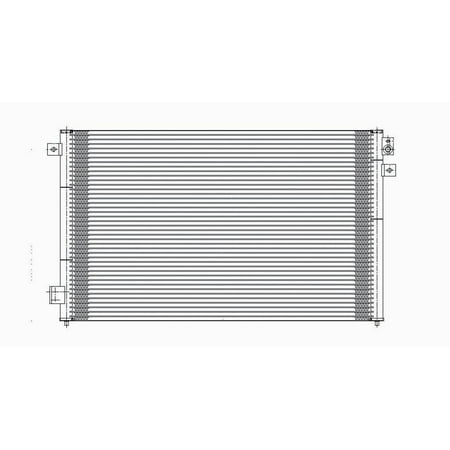 A/C Condenser Fits select: 2002-2005 FORD THUNDERBIRD, 2000-2006 LINCOLN LS