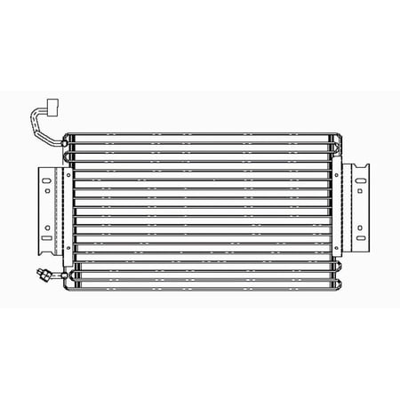 A/C Condenser Fits select: 2002-2005 PONTIAC GRAND AM, 2005 CHEVROLET MALIBU LS