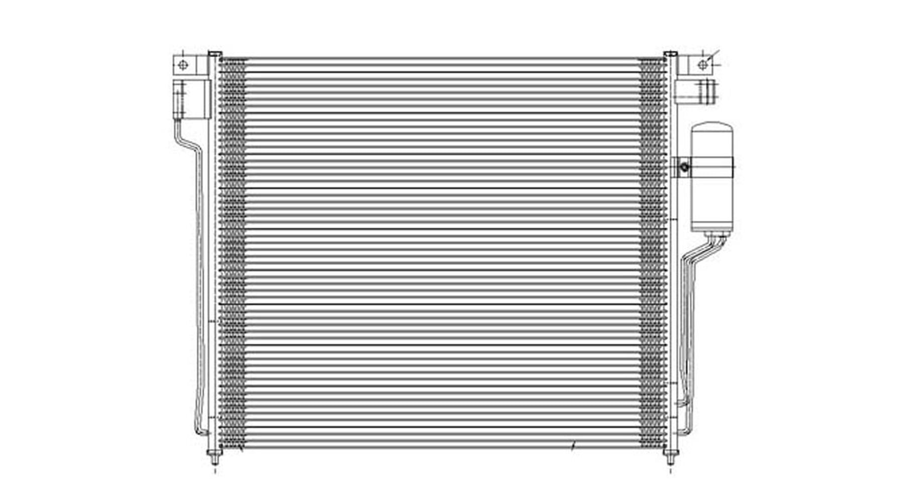 A/C Condenser Fits select: 2005-2019 NISSAN FRONTIER, 2008-2012 NISSAN ...