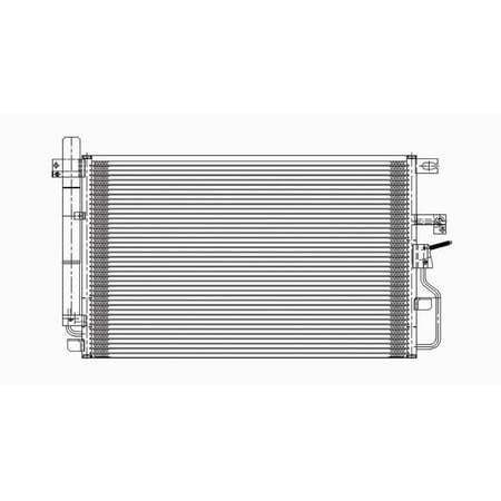 A/C Condenser Fits select: 2006-2009 CHEVROLET EQUINOX, 2006-2009 PONTIAC TORRENT