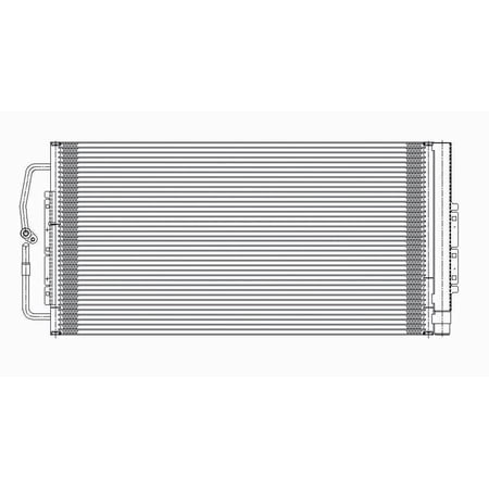 A/C Condenser Fits select: 2006-2011 CHEVROLET IMPALA, 2006-2008 PONTIAC GRAND PRIX