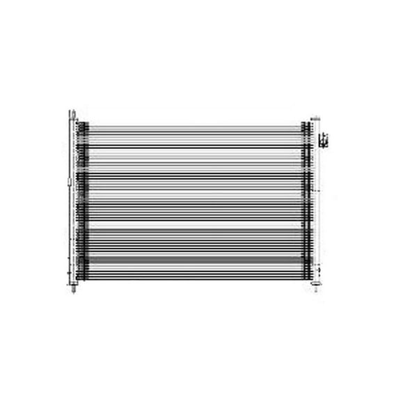 A/C Condenser Fits select: 2008-2013 NISSAN ROGUE, 2014-2015 NISSAN ROGUE SELECT