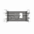 thumbnail image 2 of A/C Condenser For 2015-2018 Ford Edge Lincoln MKX 3.5L 3.7L - Aluminum, Direct Fit 2 of 4