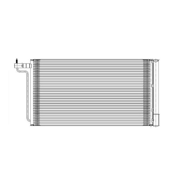 A/C Condenser Fits select: 2012-2014 FORD FOCUS