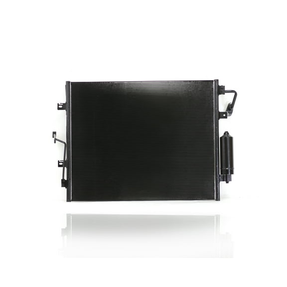 A-C Condenser - Koyorad For/Fit 17-19 Nissan Titan Crew/Extended Cab 17-19 Titan Regular Cab - With Receiver & Dryer - 92100EZ30A